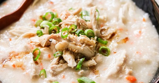 30-Minute Dak Juk | Korean Rice Porridge with Chicken