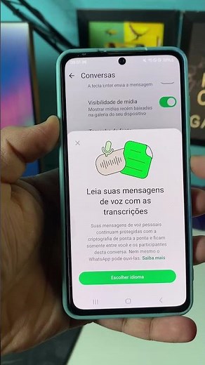 How to transcribe audio into text on WhatsApp #smartphone #tips