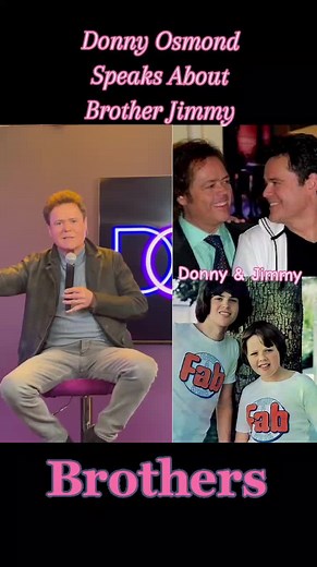 #brothers #donnyosmond #family #jimmyosmond #stroke #sweet #guy #happybirthday #jimmy #loveyou #brotherlove #video #fyp