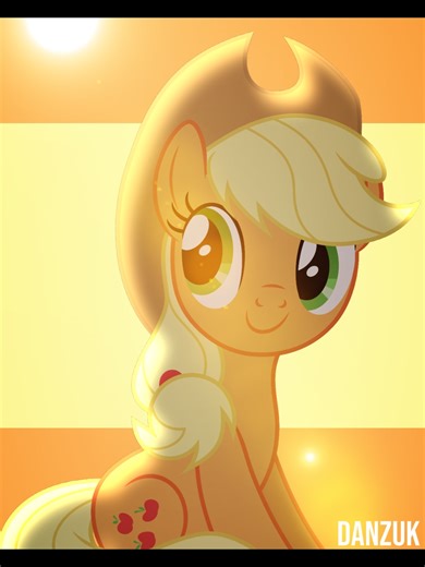 First time trying tween eyes, looks good? #Applejack #mylittlepony #mlp #edit #fypシ