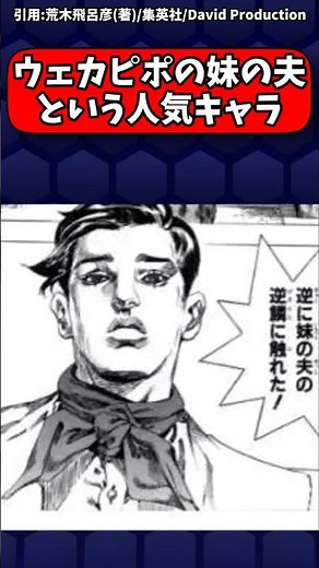 【ジョジョ】ウェかピポの妹の夫が早くアニメに出るの待ち切れない #jojo #ゆっくり解説