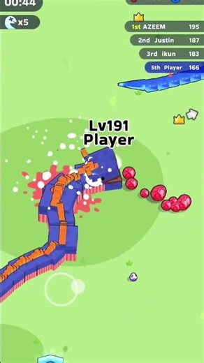 snake class 🐍 VIP best gameplay 1699 #snakeclash #snakegame #games