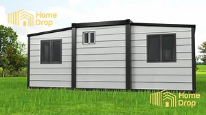 🚚 Delivered. Expanded. Move-in Ready. 🏡✨ Imagine having your dream home delivered to your doorstep, unfolding in minutes, and being ready to live in the same day – with a full kitchen, bathroom, and bedrooms included! 🏗️ No long construction times. 🔌 Pre-wired & pre-plumbed to U.S. standards. 🛏️ Spacious, customizable, and energy-efficient. 🚀 Set up in hours, not weeks! Watch as Home Drop transforms from compact to complete living space – perfect for a guest house, rental unit, or your dre