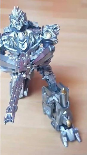 Transformers short flash megatron stop motion