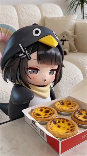 Chibi AI Egg Tart Characters in Arknights Endfield