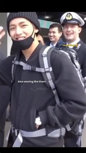 V made everyone happy with his cuteness..V has an undeniable charm😍💯