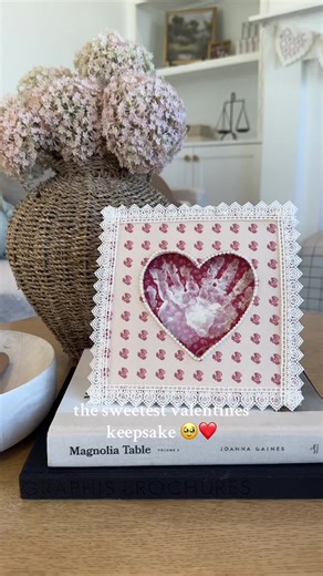 The Sweetest Valentine's Keepsake Craft Idea