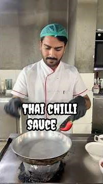 How to make thai chili sauce #sauce #shorts #chefarslan