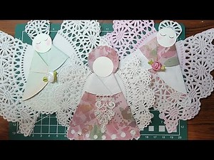 EASY DOILY ANGELS!! | FULL TUTORIAL 😇