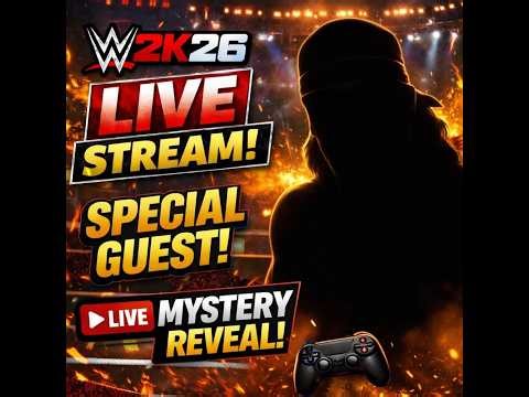 🔴 HULK HOGAN IST ZU GAST! 💪 Der Hulkster übernimmt den Stream & zockt WWE 2K26! #wwe2k26 #wwe