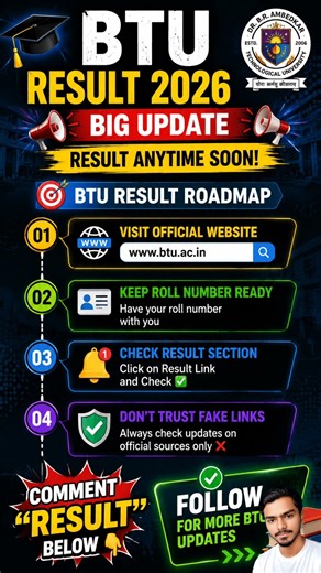Btu Result 2026 | Result Date Big Update | Btu Latest News | Btu Result Kab Aayega
