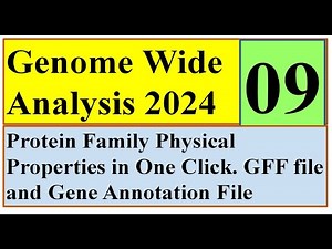 Protein family Property Table Genome wide study 2024 Part 09