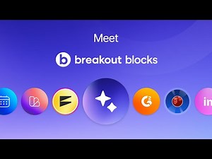 Introducing Breakout Blocks. AI inbound agents.