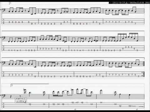 スピッツ チェリー ベースTAB譜