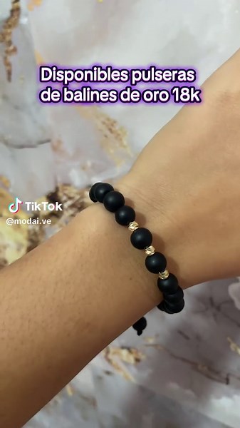 Pulseras de Balines de Oro 18K Personalizadas