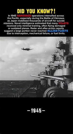 WW2 Pacific | Kamikaze 1945 : The Final Weapon of the Pacific War #history