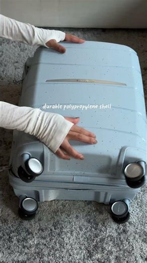 Stylish and functional travel essentials 👌 #samsonite #luggage #tote