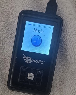 Ematic 2GB Color MP3 Video Player with 1.5-Inch Screen, FM Radio, Voice Recorder | eBay