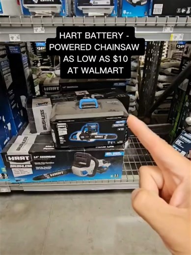 HART BATTERY-POWERED CHAINSAW FOR $10 AT WALMART Our group always posts the BEST leads you can buy and flip for easy profits. Follow and comment