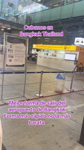 #thailand🇹🇭 #viajes #videoviral #viajestiktok #viajando Forma más rápida y segura de salir del aeropuerto de Bangkok