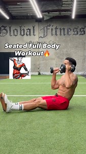 Seated Full Body Workout‼️ Light Dumbbells Required (5-15 Pounds)✅ Share & Save✅ #fullbodyworkout #fatloss #burnfat #cardio #weightloss #exercise #motivation #fitness #getfit #personaltrainer #reels #explore #viral | Quinton Jackson