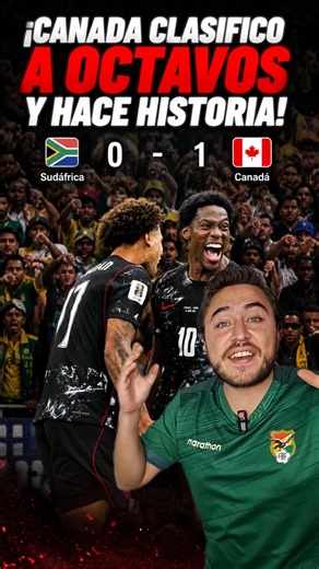 Canada makes history and qualifies for the Round of 16!