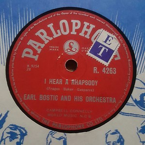 Earl Bostic And His Orchestra - I Hear A Rhapsody / Harlem Nocturne