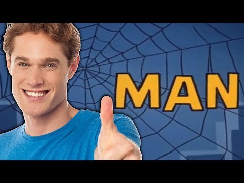 Spiderman 60s Intro but he's just "Man"