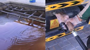 Inside a UAE plant, cooking oil turns into biofuel