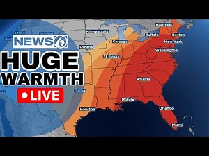 🔴NEWS 6 WEATHER LIVE AT 9:30 | BIG Warmup Coming To Florida PLUS Night-Sky Viewing In 2026