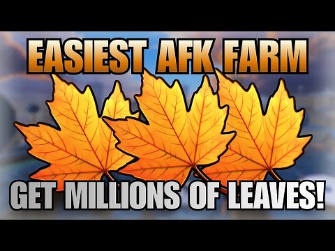 EASIEST AFK FARMING METHOD FOR MILLIONS OF LEAVES IN ANIME VANGUARDS UPDATE 9.5! (EASY MACRO)