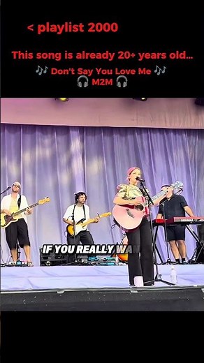 M2M - Don't Say You Love Me