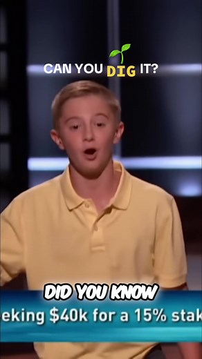 A 13-year-old inventor walks into Shark Tank… and absolutely impresses everyone 😳🔥 Maddox Pritchard pitches his “Measuring Shovel” — a simple but genius gardening tool that helps plant with perfect depth and spacing. He asks the Sharks for $40,000 for 15% equity… and what happens next surprises everyone. Even though some Sharks back out, Kevin O’Leary and Lori Greiner see HUGE licensing potential and team up to make Maddox an offer 💰 Would YOU have taken their deal? 👇 COMMENT BELOW 👇 Would