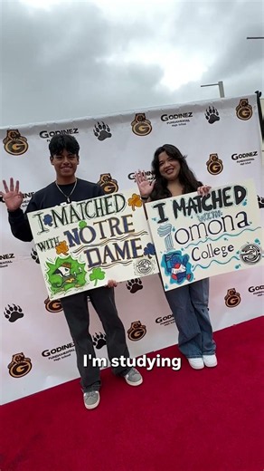 Celebrating Godinez Fundamental High School QuestBridge Scholars