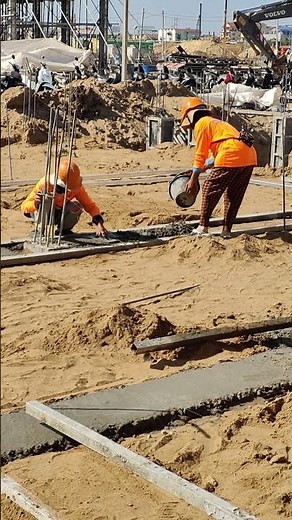 Why We Pour Lean Concrete Before Steel Reinforcement? 👷‍♂️