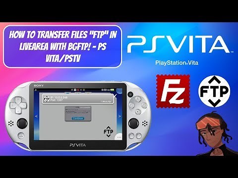 How To Transfer Files “FTP” In Livearea/In-Game With BGFTP! - Modded PS Vita/PSTV (3.60-3.73)