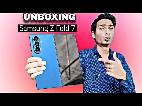 Samsung Galaxy Z Fold 7 Unboxing 🔥 | First Look & Features Review | z fold 7 2025