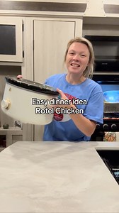 1.6K views · 5.5K reactions | Easy dinner idea Rotel Chicken! #travelingwifelife #fulltimervliving #dinneridea #easydinner #cheapmeals #camper #crockpot | Michelle Coughran | Facebook