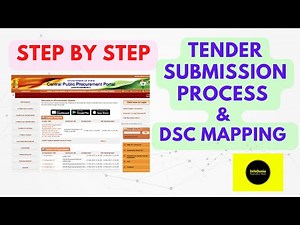Online Tender Submission Process I Tender submit Kaise kiya jata hai? HOW TO MAP DSC ON EPROCUREMENT