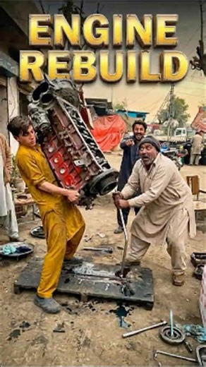 Ultimate Diesel Engine Rebuild: Satisfying Heavy Machining & Restoration 🛠️