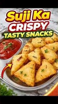 Suji Ka Crispy Snacks | Easy Snack Recipe | Nutan Mishra Ki Rasoi