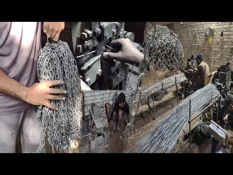 Inside the Factory: Cow Chain Manufacturing Process | Heavy Iron Chain Making