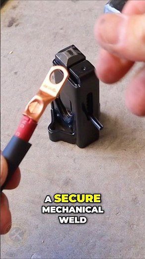 Easy 4 Gauge Wire Crimping: Secure Mechanical Weld