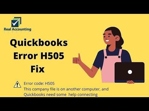 How To Fix Error Code H505 | Company file is on another computer, and Quickbooks need some help |