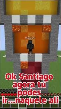 Confiança da lava #minecraft #minecraftgameplay #minecraftmemes #minecraftshorts