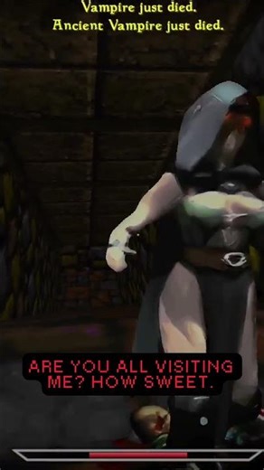 Daggerfall Unity – Did you all come to visit me? #gaming #games #classicgames