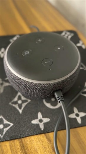 Amazon Alexa echo dot 3rd generation cinematic shot