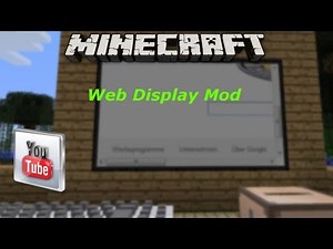 Minecraft Web Display Mod/Internet Mod 1.6.4[German]