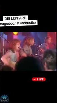 Def Leppard Armageddon It Acoustic Live Finale | Rock Legends Live 🎸 #shorts Part 4