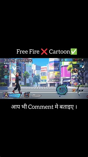 Free fire ❌️ Cartoon ✅️